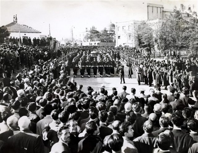 Atatürk'ün cenazesinden hiç görünmeyen fotoğraflar