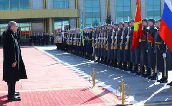 Cumhurbaşkanı Erdoğan Moskova'da böyle karşılandı