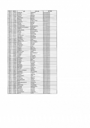 Emniyetten ihraç edilen 7 bin 586 kişi