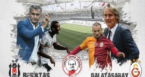 Beşiktaş, Galatasaray maçından kareler...