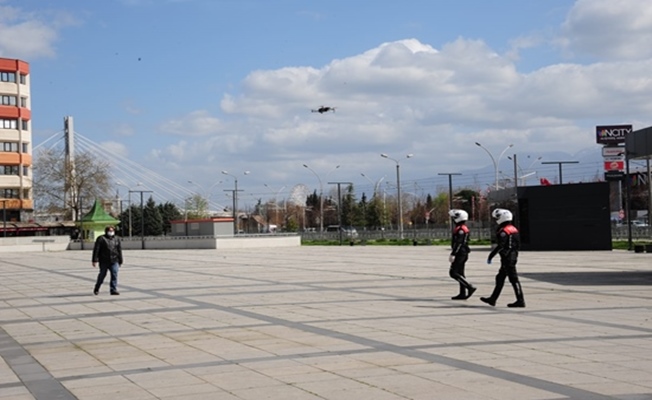 Kocaeli'de denetimler havadan da yapılmaya başladı Kocaeli'de denetimler havadan da yapılmaya başladı