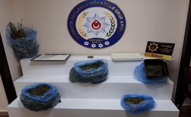 Evin bodrum katı imalathaneye çevrilmiş Evin bodrum katı imalathaneye çevrilmiş