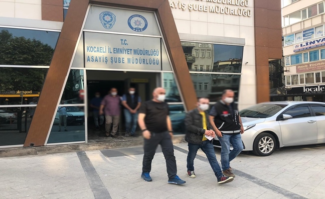 Hırsızlıktan aranan 3 şahıs Kocaeli'de yakalandı Hırsızlıktan aranan 3 şahıs Kocaeli'de yakalandı