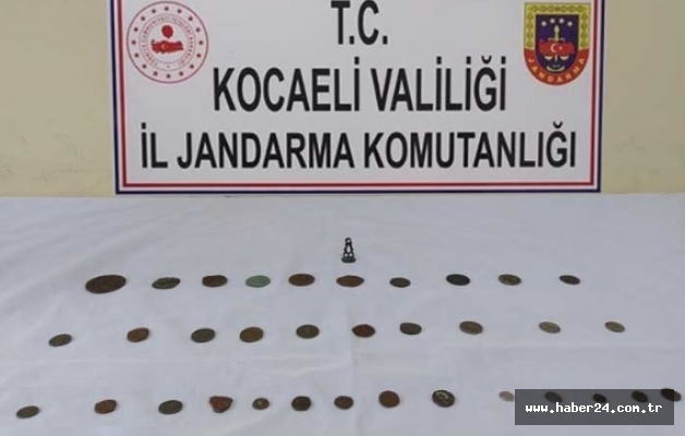 Kocaeli'de tarihi eser kaçakçılığı! Kocaeli'de tarihi eser kaçakçılığı!