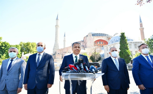 Vali Yerlikaya, Ayasofya Camii’nin Açılışına İlişkin Alınan Tedbirleri Açıkladı