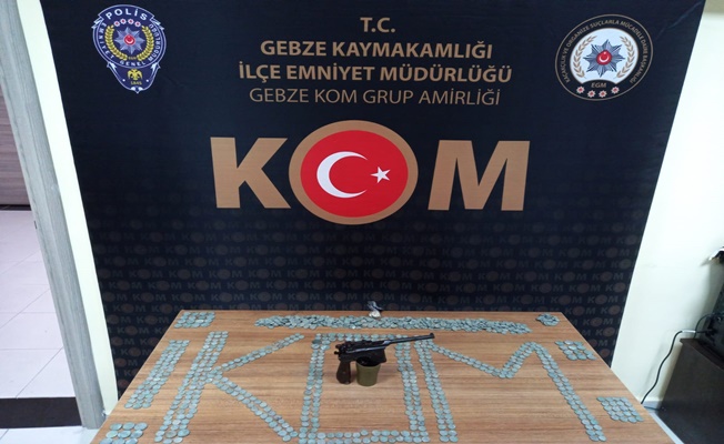Kocaeli'de tarihi eser operasyonu! Kocaeli'de tarihi eser operasyonu!