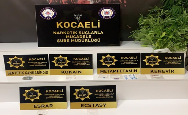 Kocaeli'de Uyuşturucu Operasyonları Devam Ediyor