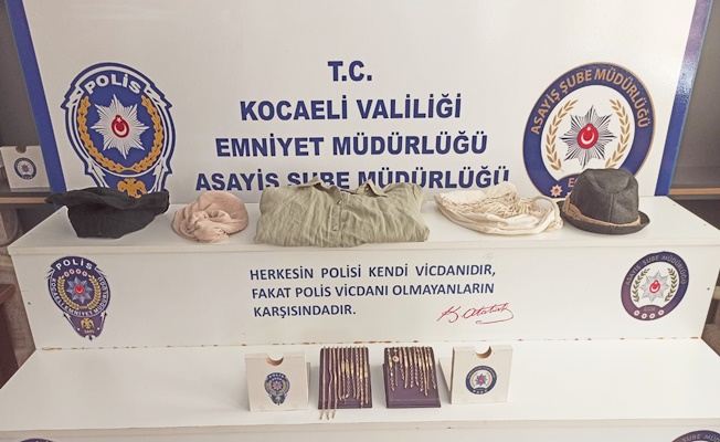 Kuyumcuyu soyan kadın hırsız yakalandı! Kuyumcuyu soyan kadın hırsız yakalandı!