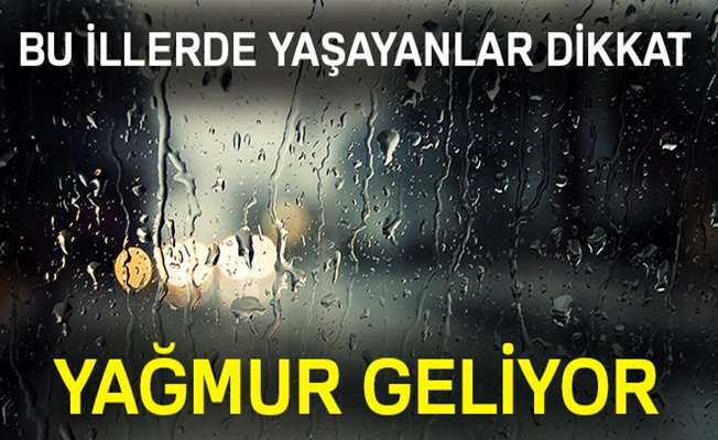 Meteoroloji Uyardı! Çok Şiddetli Gelecek