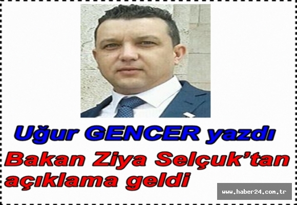 Uğur GENCER yazdı