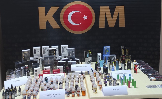 Emniyetten kaçak elektronik sigara operasyonu! Emniyetten kaçak elektronik sigara operasyonu!