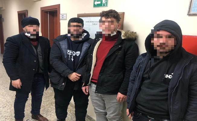 İtalya'ya gitmeye çalışan 4 kaçak göçmen yakalandı!