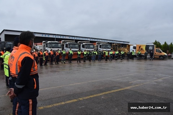 Pendik kar yağışına hazır!