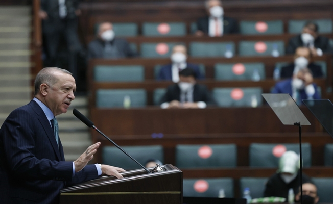 Erdoğan: “Türkiye’nin sınırları içinde ve dışında yürüttüğü terörle mücadele harekâtları hem meşru hakkıdır hem de insani görevidir”