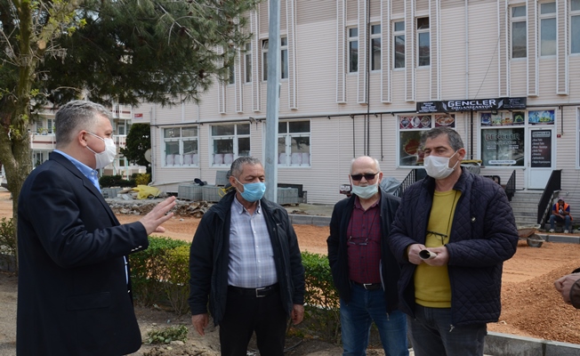    Başkan Gerenli hem denetledi hem vatandaşı dinledi