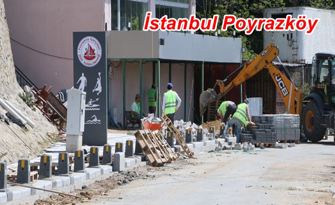Poyrazköy Sokak Sağlıklaştırma Projesi'ne start verildi