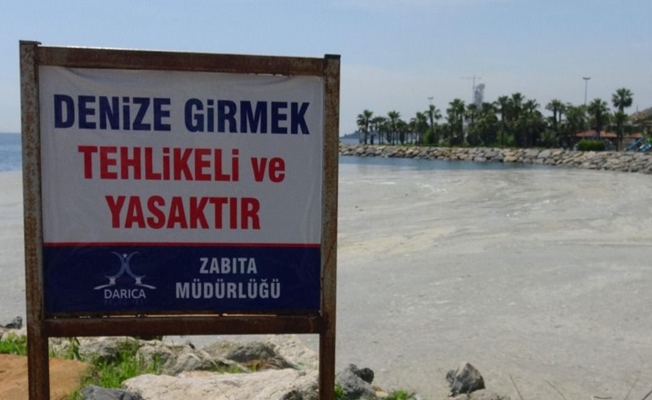 İlçede denize girmek yasaklandı!