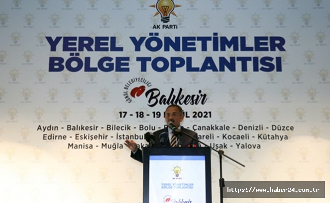 Mehmet Özhaseki"Eser ve hizmet siyaseti yürütüyoruz"