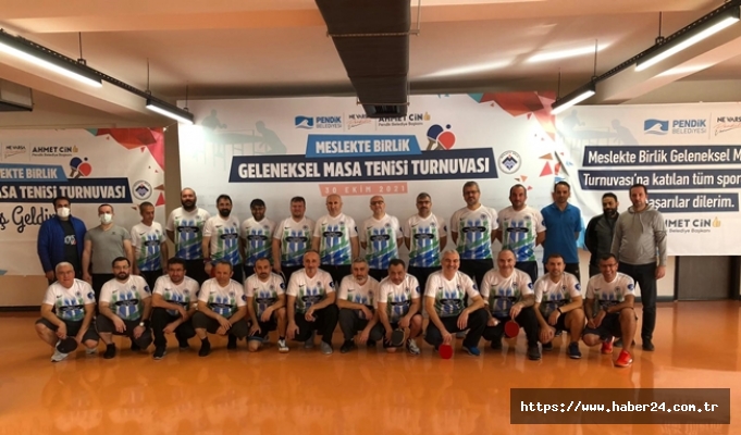 50 sporcu masa tenisinde hünerlerini gösterdi 50 sporcu masa tenisinde hünerlerini gösterdi