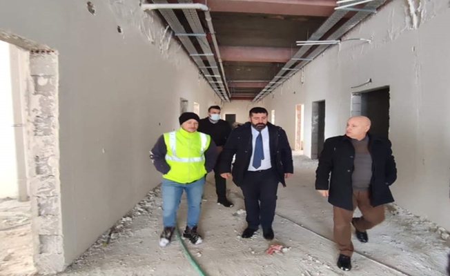 Darıca'da Başhekim Güneş ve İlçe Sağlık Müdürü Doğan’dan Yeni Binaya Ziyaret