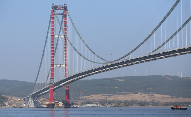 1915 Çanakkale Köprüsü'nün açılışı 18 Mart tarihine ertelendi