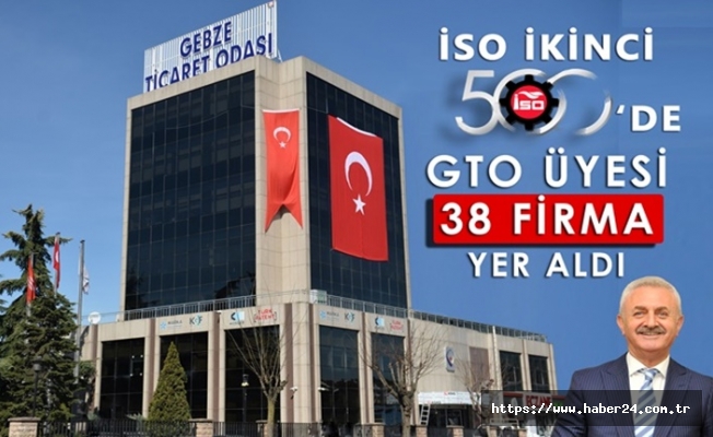 İSO İKİNCİ 500’DE GTO’NUN GURUR TABLOSU