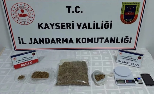 Kayseri jandarmasından uyuşturucuya geçit yok