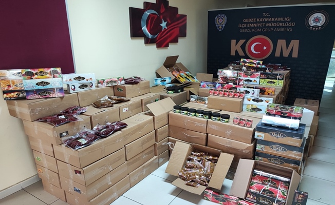 2 ton kaçak nargile tütünü ele geçirildi 2 ton kaçak nargile tütünü ele geçirildi