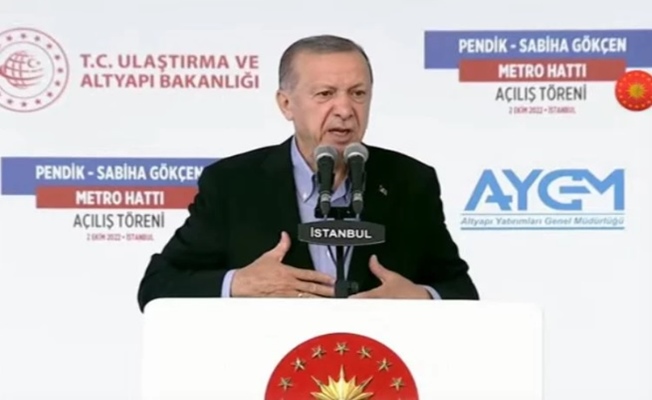 İstanbul'a yeni metro hattı açıldı...