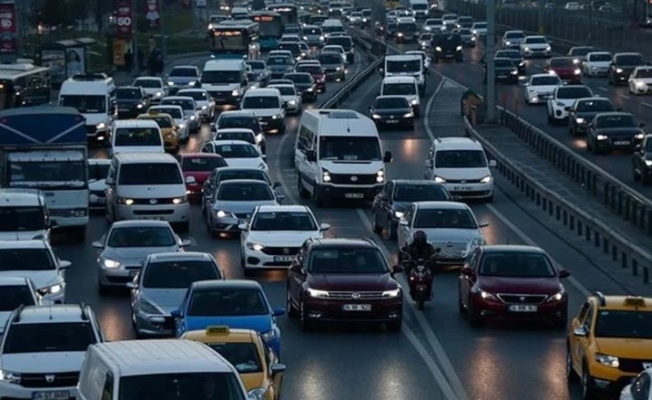122 bin 837 taşıt daha trafiğe girdi