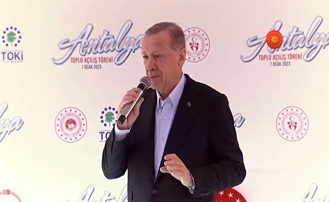 Cumhurbaşkanı Erdoğan Antalya'dan seçim sinyali verdi