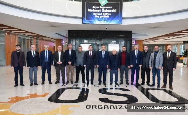 Kayseri OSB Özhaseki'yi ağırladı