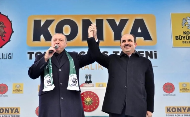 Konya'dan Erdoğan'a 'Mevlana' teşekkürü