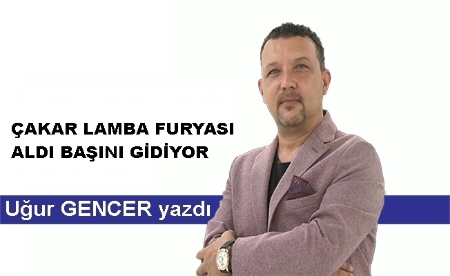 Çakar lamba furyası aldı başını gidiyor