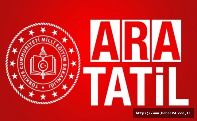 Ara tatile düzenleme geliyor!
