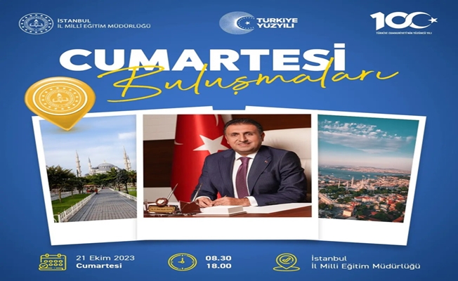 İstanbul Milli Eğitim Müdürü Öğretmen ve Velilerle buluşuyor