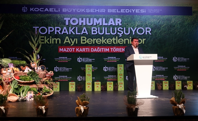 Kocaeli'de ekim ayında çiftçilere 156 milyonluk tarımsal destek