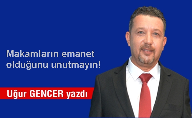 Uğur GENCER yazdı