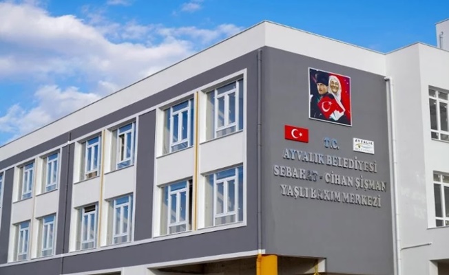 Ayvalık'ın ilk yaşlı bakımevi gün sayıyor