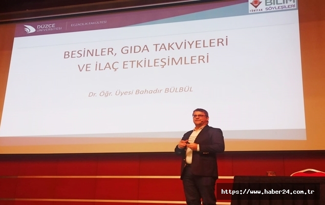 Dr. Öğr. Üyesi Bahadır Bülbül Gebze'de  "Gıda ve Gıda Güvenliği Arzını" Anlattı