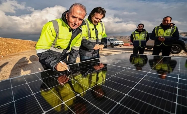 Ege’nin en büyük güneş enerji santrali olacak