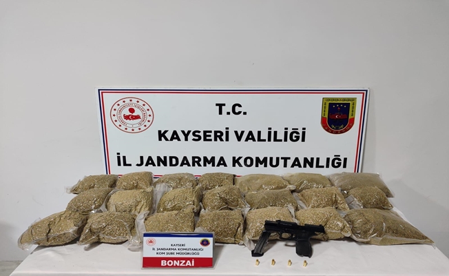 Kayseri'de uyuşturucu operasyonu: 1 gözaltı