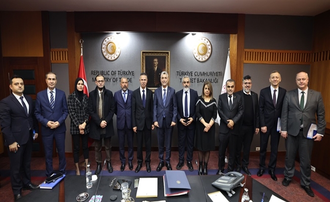 Ticaret Bakanı Bolat, Filistinli İş İnsanlarıyla Bir Araya Geldi