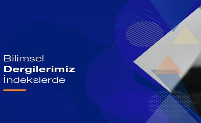 SAÜ Bilimsel Dergisi İndekslerde