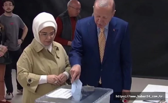 Cumhurbaşkanı Erdoğan oyunu kullandı