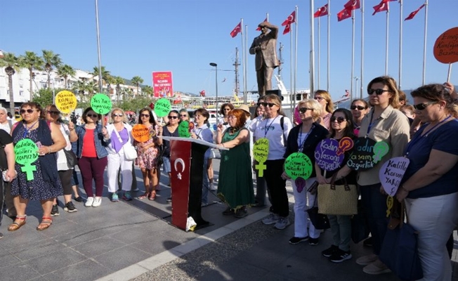 Marmaris kadın cinayetiyle çalkalanıyor