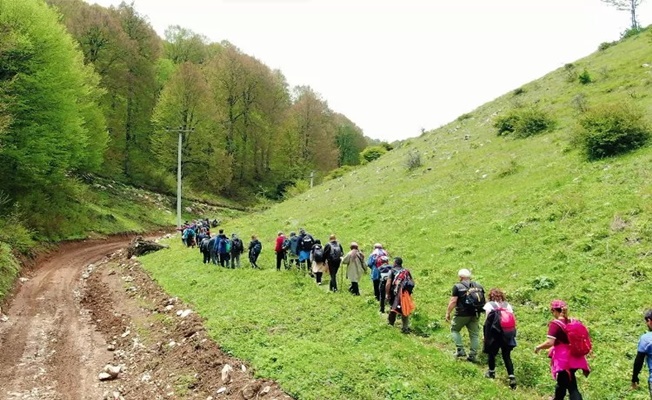 Doğa tutkunları Yörükyeri’nin eşsiz tabiatını keşfetti