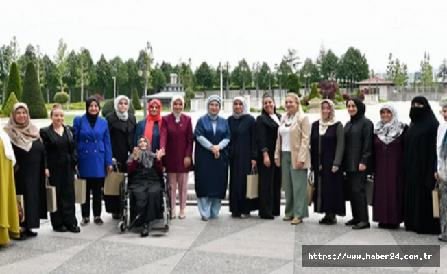 Emine Erdoğan, Devlet Konukevi'nde anneleri ağırladı