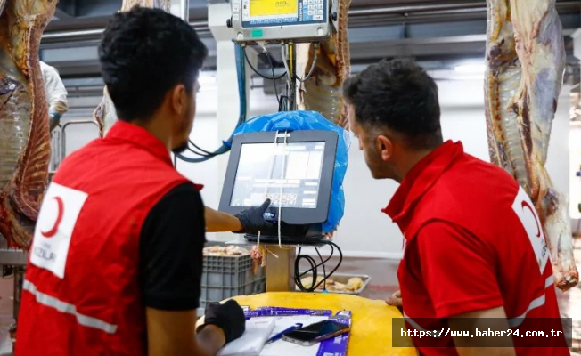 4,2 milyon sofraya kurban bereketi