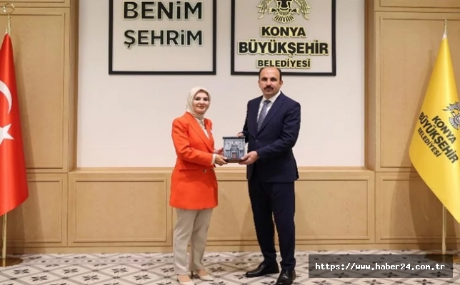 Aile ve Sosyal Hizmetler Bakanı Göktaş Başkan Altay’ı ziyaret etti